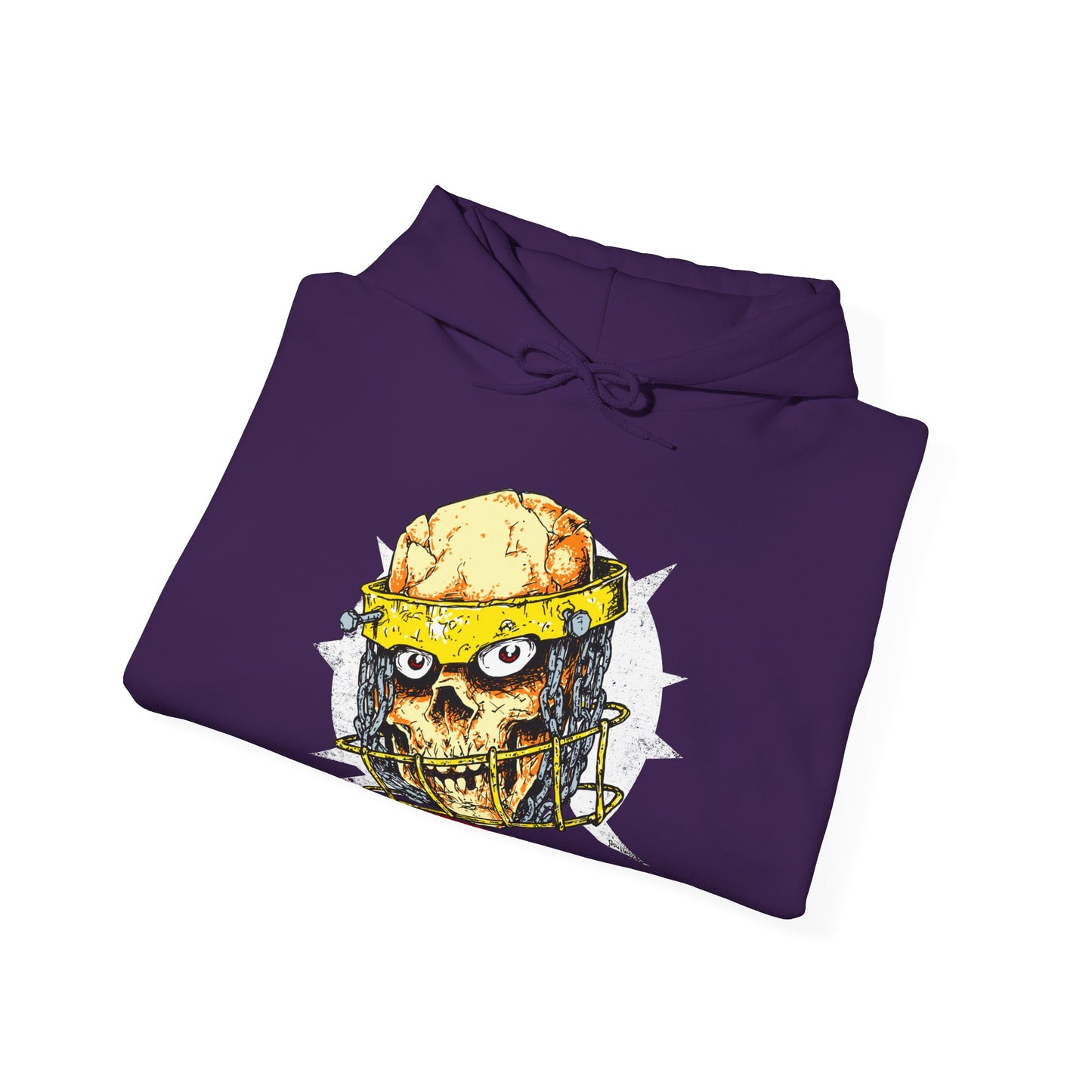 BASKET FACE By Skulboy Designs: Unisex Heavy Blend™ Hooded Sweatshirt