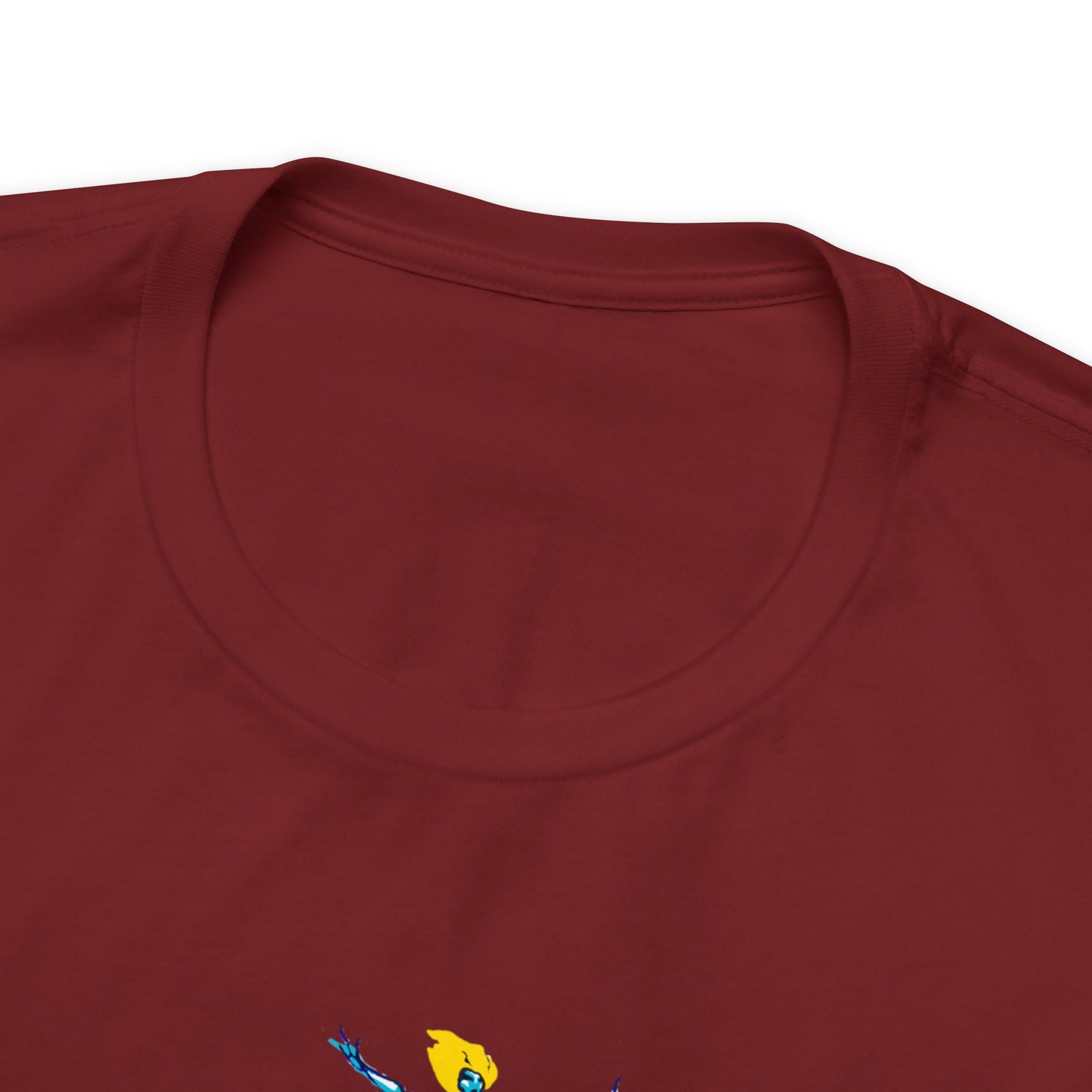 WINGED SKULL DISC GOLF MOTHERSHIP Unisex Jersey Short Sleeve Tee