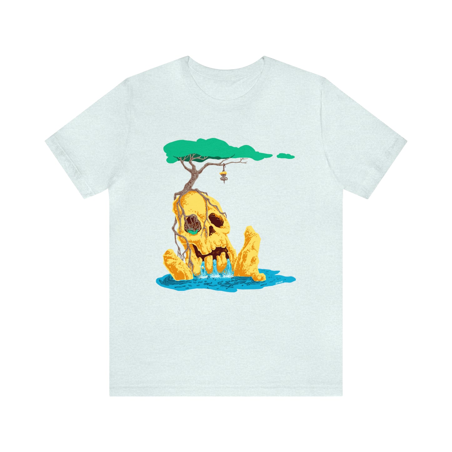 DEATHLY PUTT Unisex Jersey Short Sleeve Tee