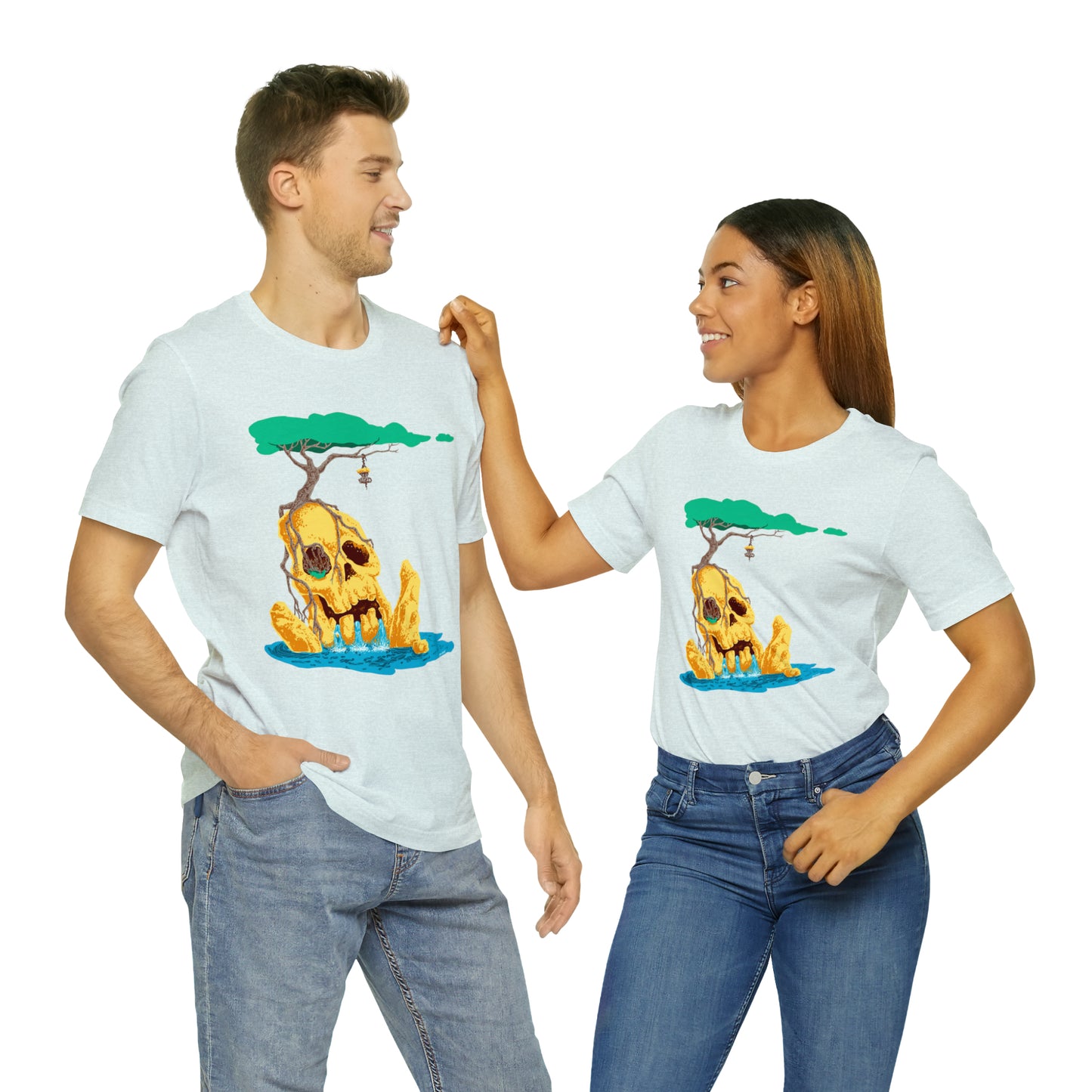 DEATHLY PUTT Unisex Jersey Short Sleeve Tee