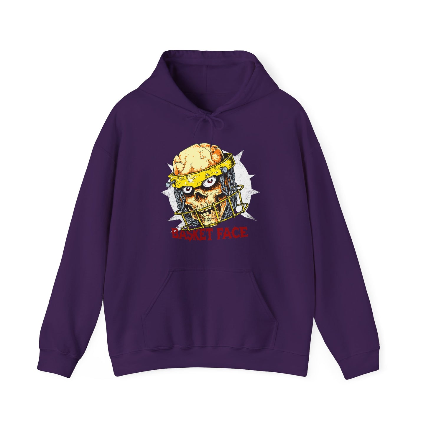 BASKET FACE By Skulboy Designs: Unisex Heavy Blend™ Hooded Sweatshirt