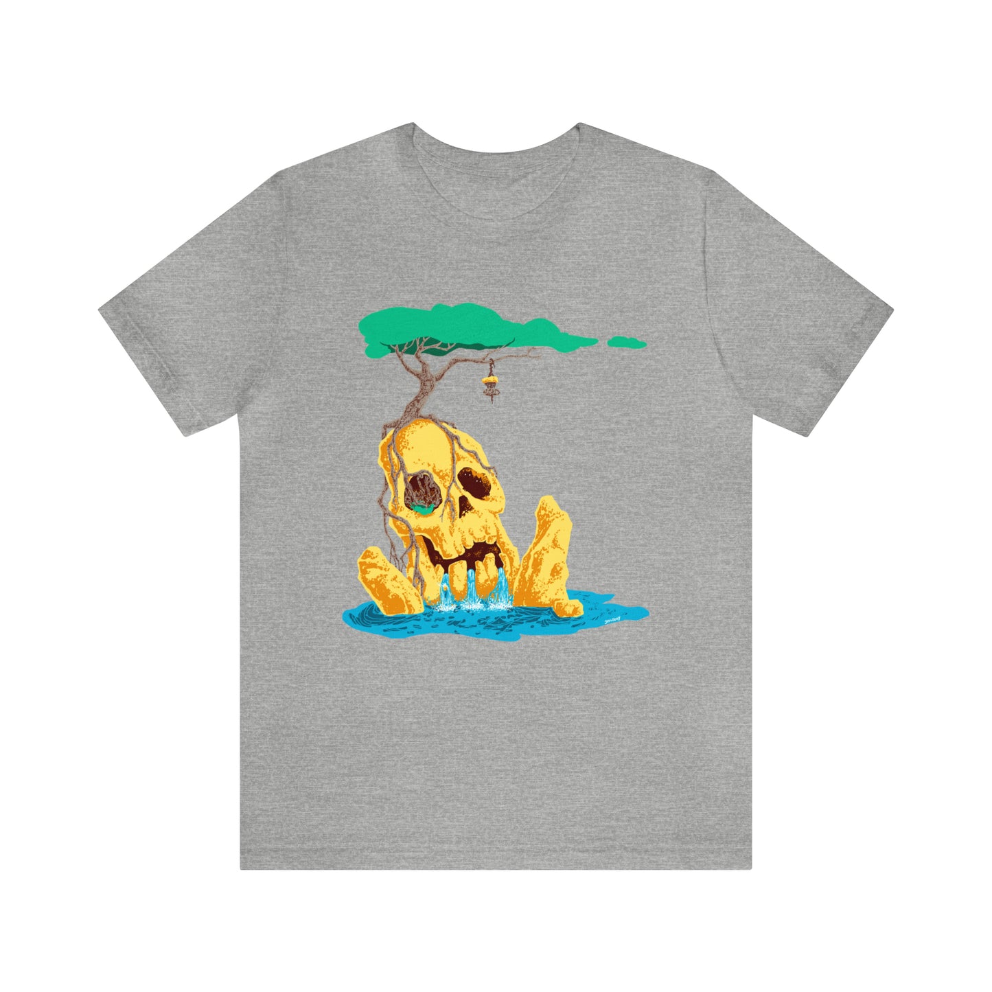 DEATHLY PUTT Unisex Jersey Short Sleeve Tee