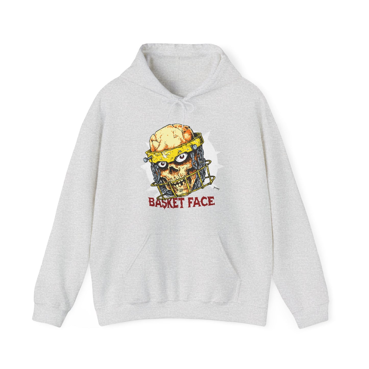BASKET FACE By Skulboy Designs: Unisex Heavy Blend™ Hooded Sweatshirt