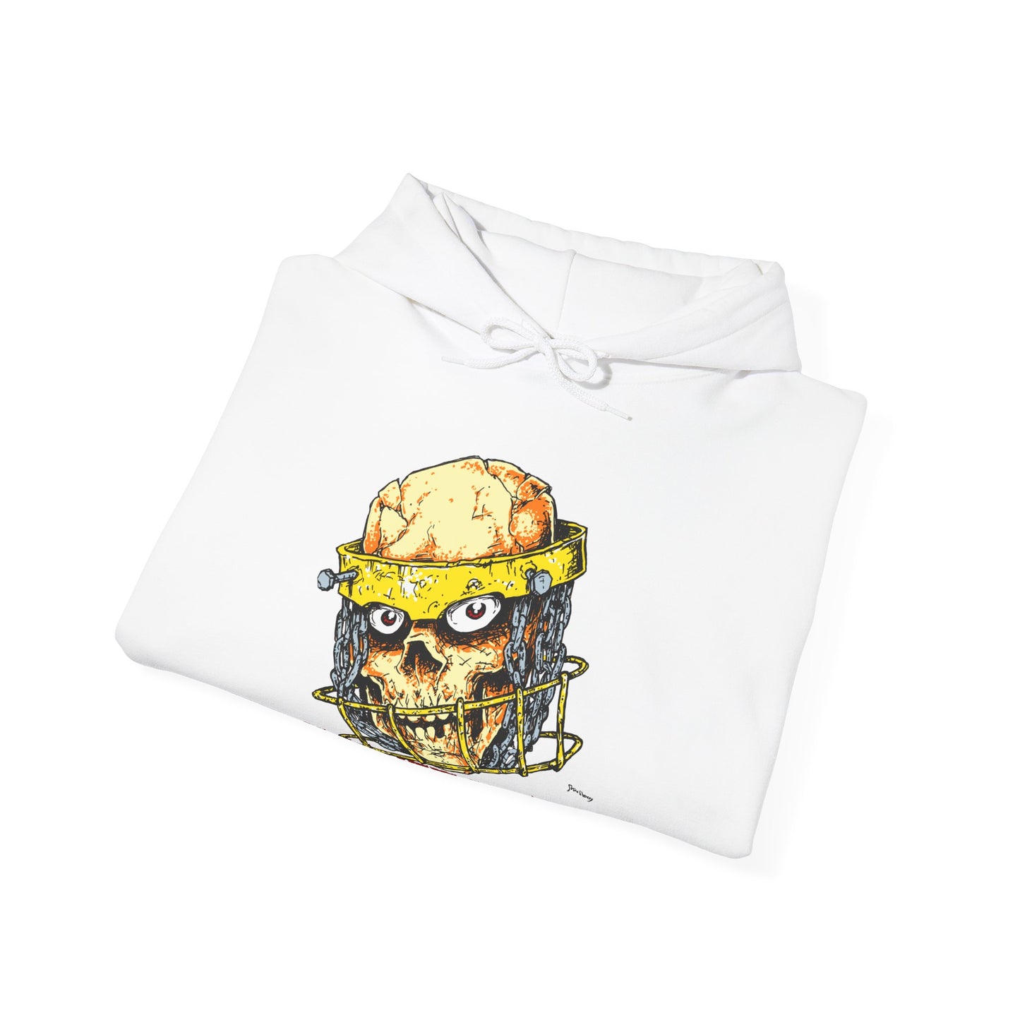 BASKET FACE By Skulboy Designs: Unisex Heavy Blend™ Hooded Sweatshirt