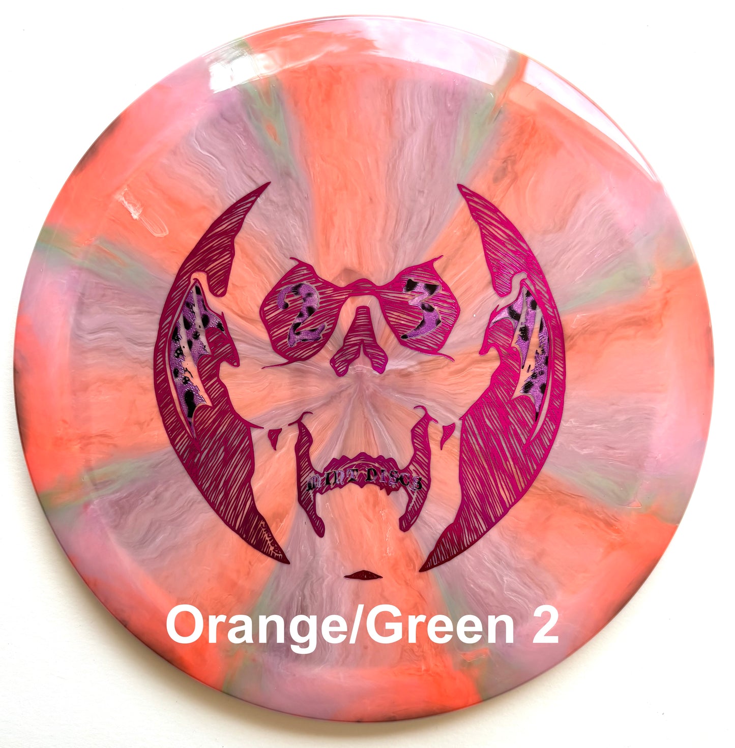 Mint Halloween '23 Swirly Apex PHOENIX (9/3/0/4)