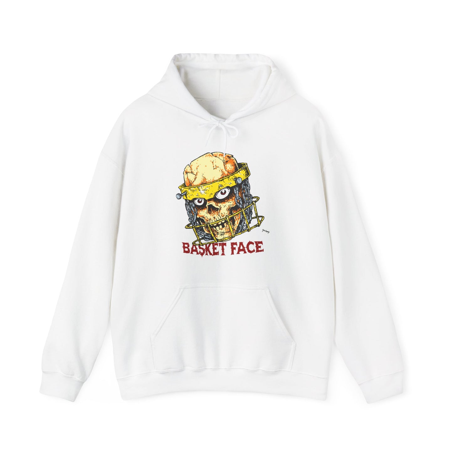 BASKET FACE By Skulboy Designs: Unisex Heavy Blend™ Hooded Sweatshirt