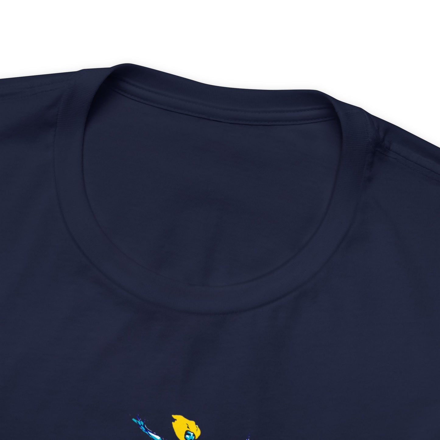 WINGED SKULL DISC GOLF MOTHERSHIP Unisex Jersey Short Sleeve Tee
