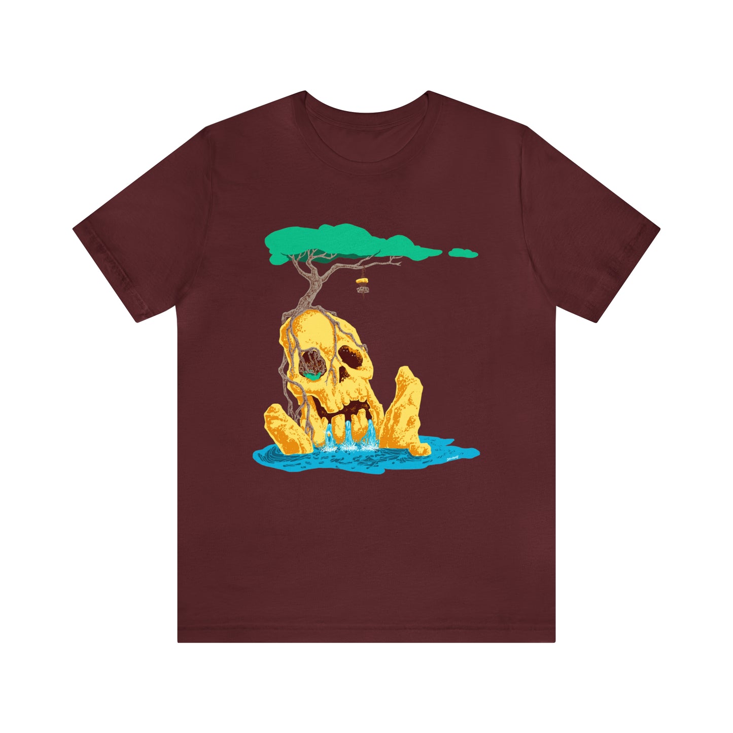 DEATHLY PUTT Unisex Jersey Short Sleeve Tee
