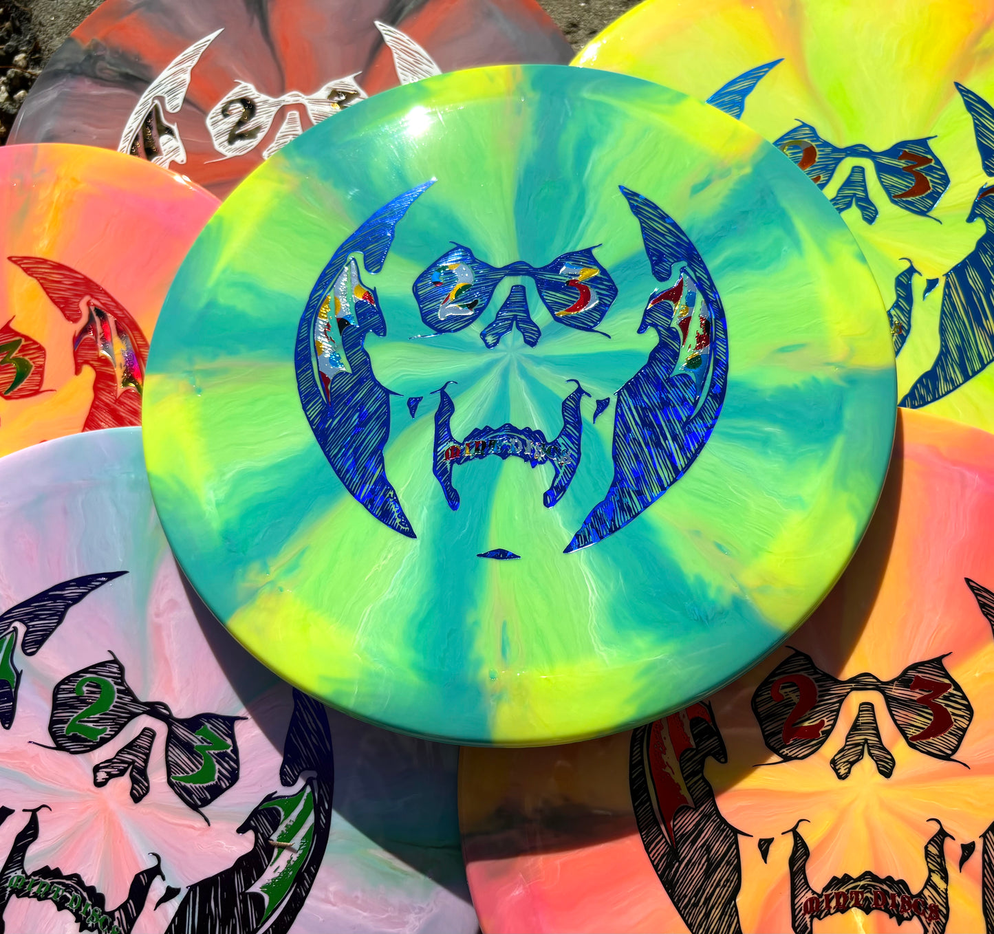 Mint Halloween '23 Swirly Apex PHOENIX (9/3/0/4)