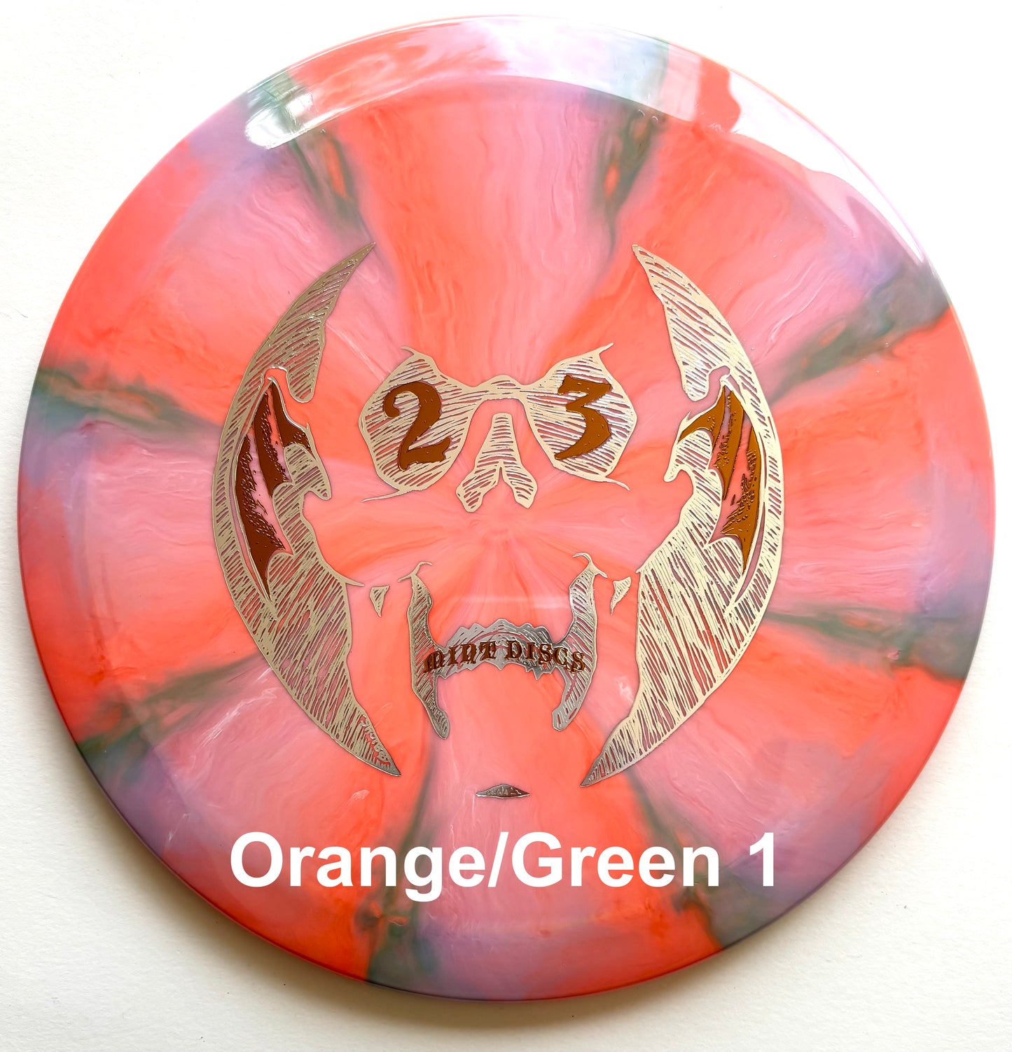 Mint Halloween '23 Swirly Apex PHOENIX (9/3/0/4)