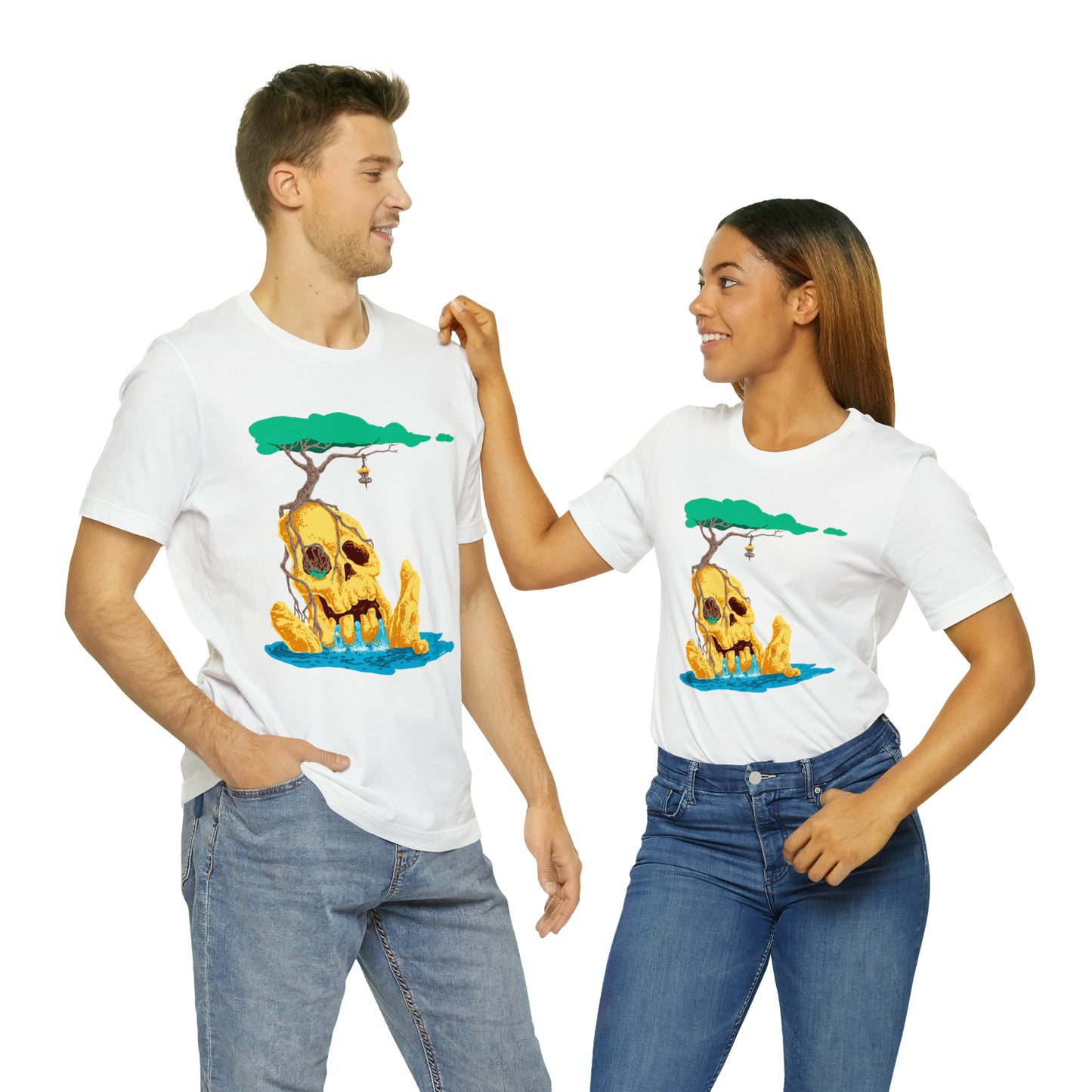 DEATHLY PUTT Unisex Jersey Short Sleeve Tee