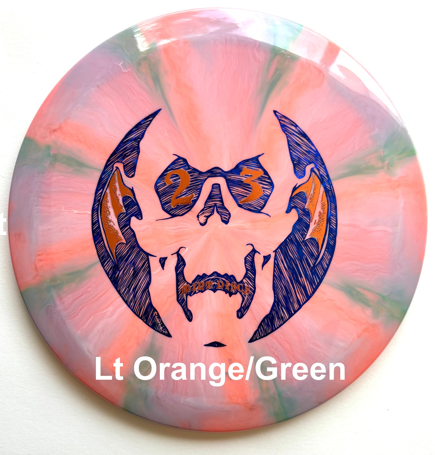 Mint Halloween '23 Swirly Apex PHOENIX (9/3/0/4)