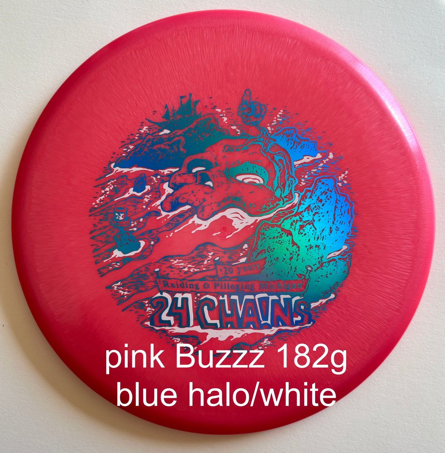 Discraft 24 CHA!NS Zone (4/3/0/3) and Buzzz (5/4/-1/1)