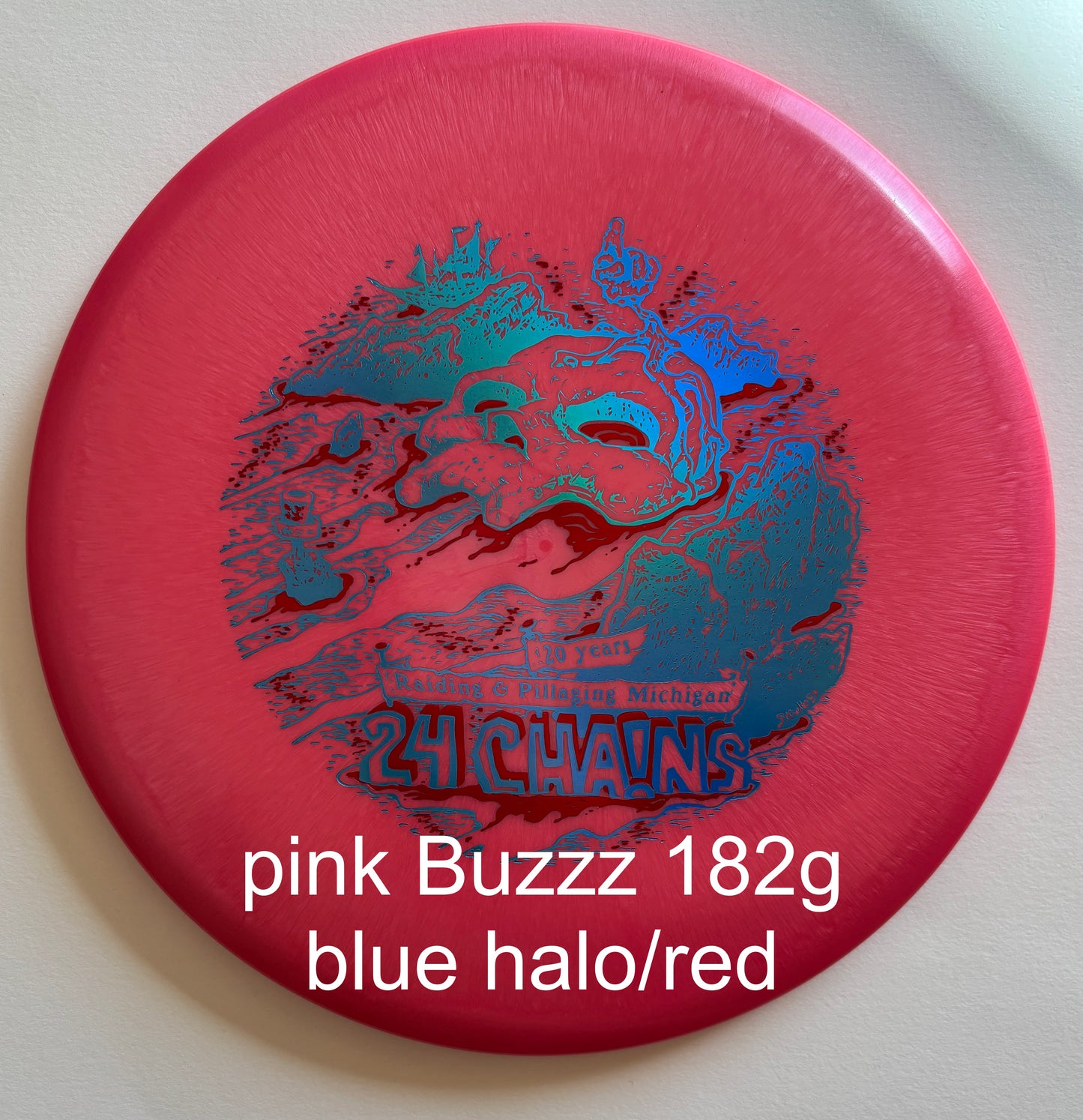 Discraft 24 CHA!NS Zone (4/3/0/3) and Buzzz (5/4/-1/1)
