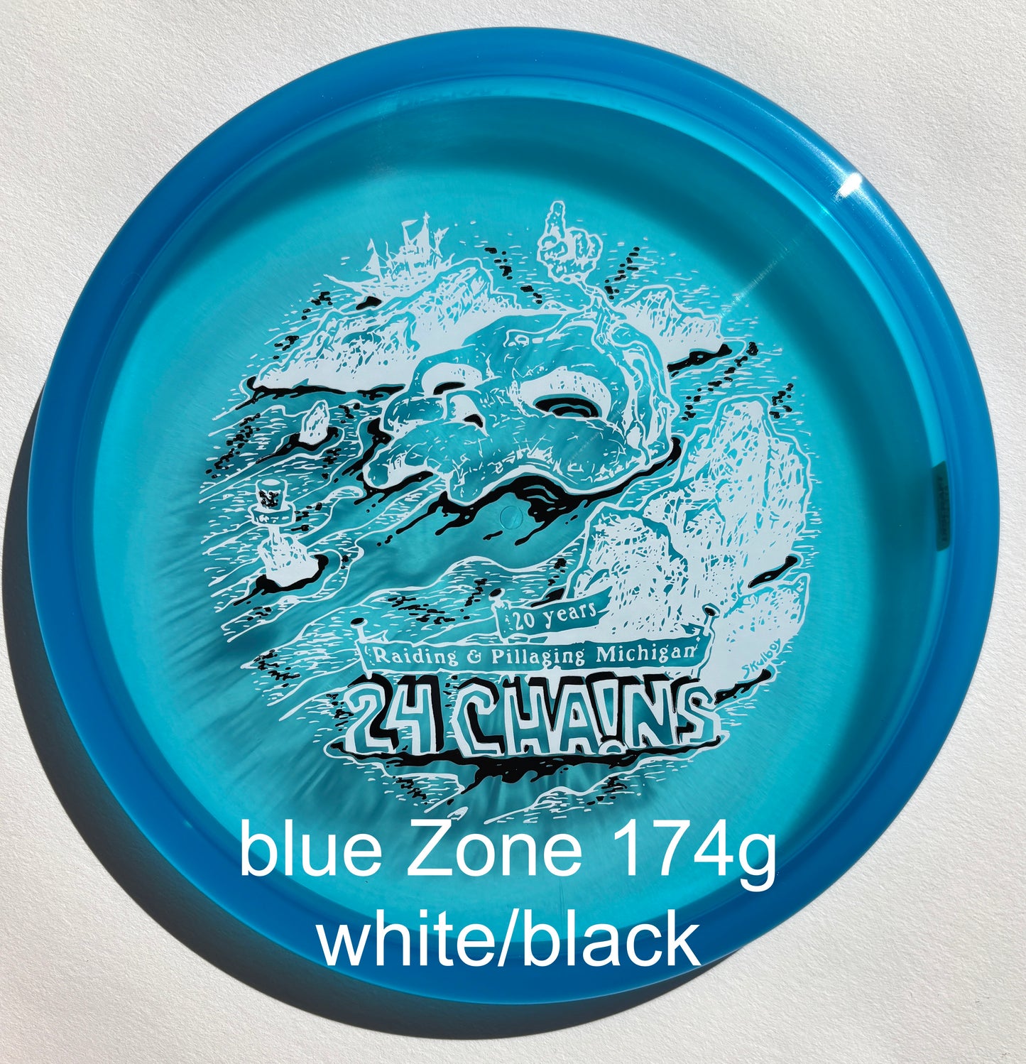 Discraft 24 CHA!NS Zone (4/3/0/3) and Buzzz (5/4/-1/1)