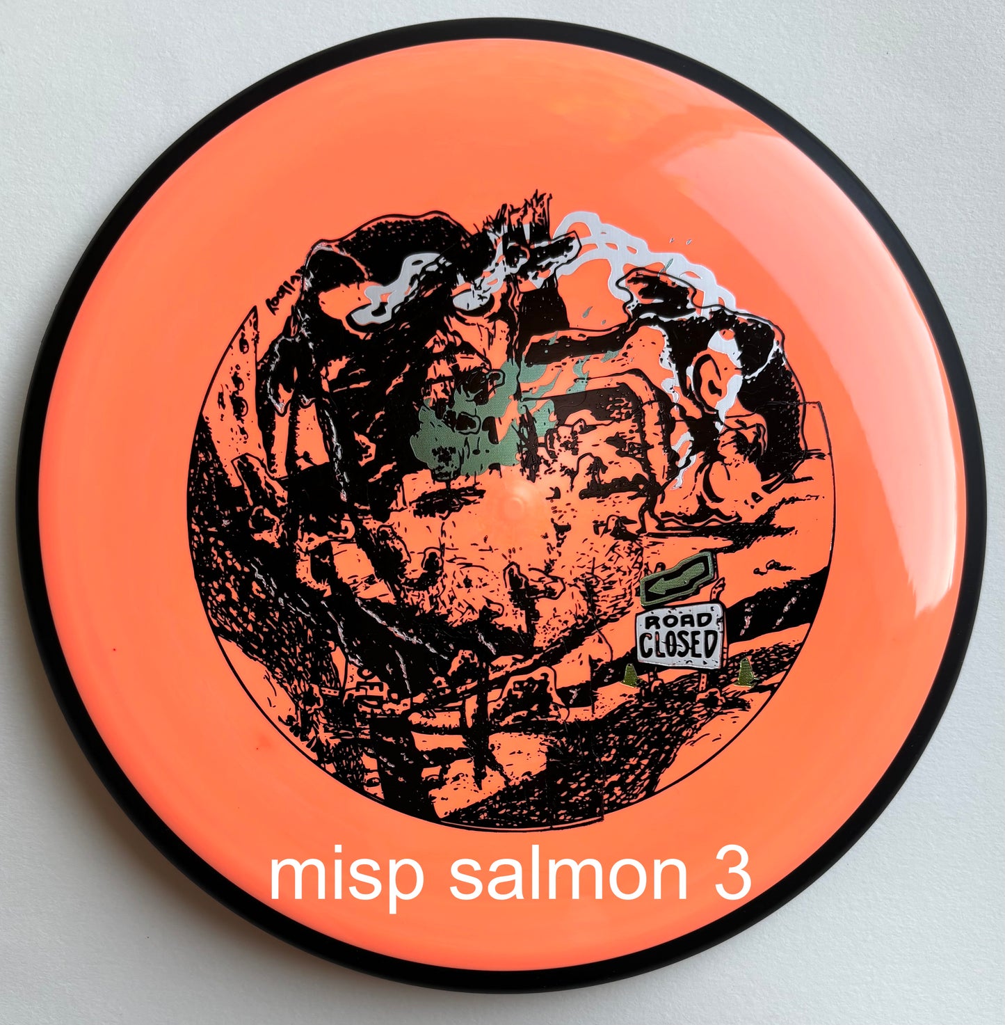 MVP Skulboy's "ROAD CLOSED" Custom Stamped DETOUR (5/5/-2/1) MISPRINTS