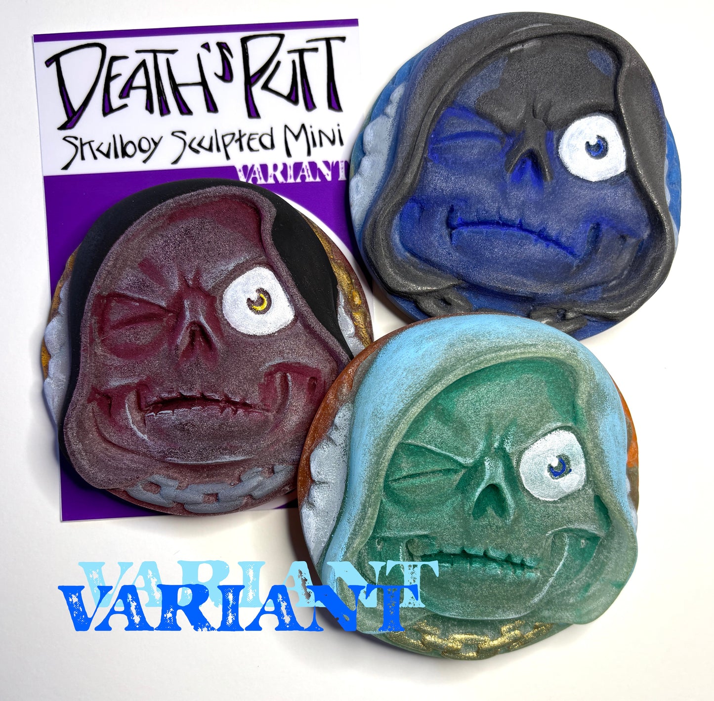 DEATH'S PUTT Skulboy Sculpted Mini: VARIANT