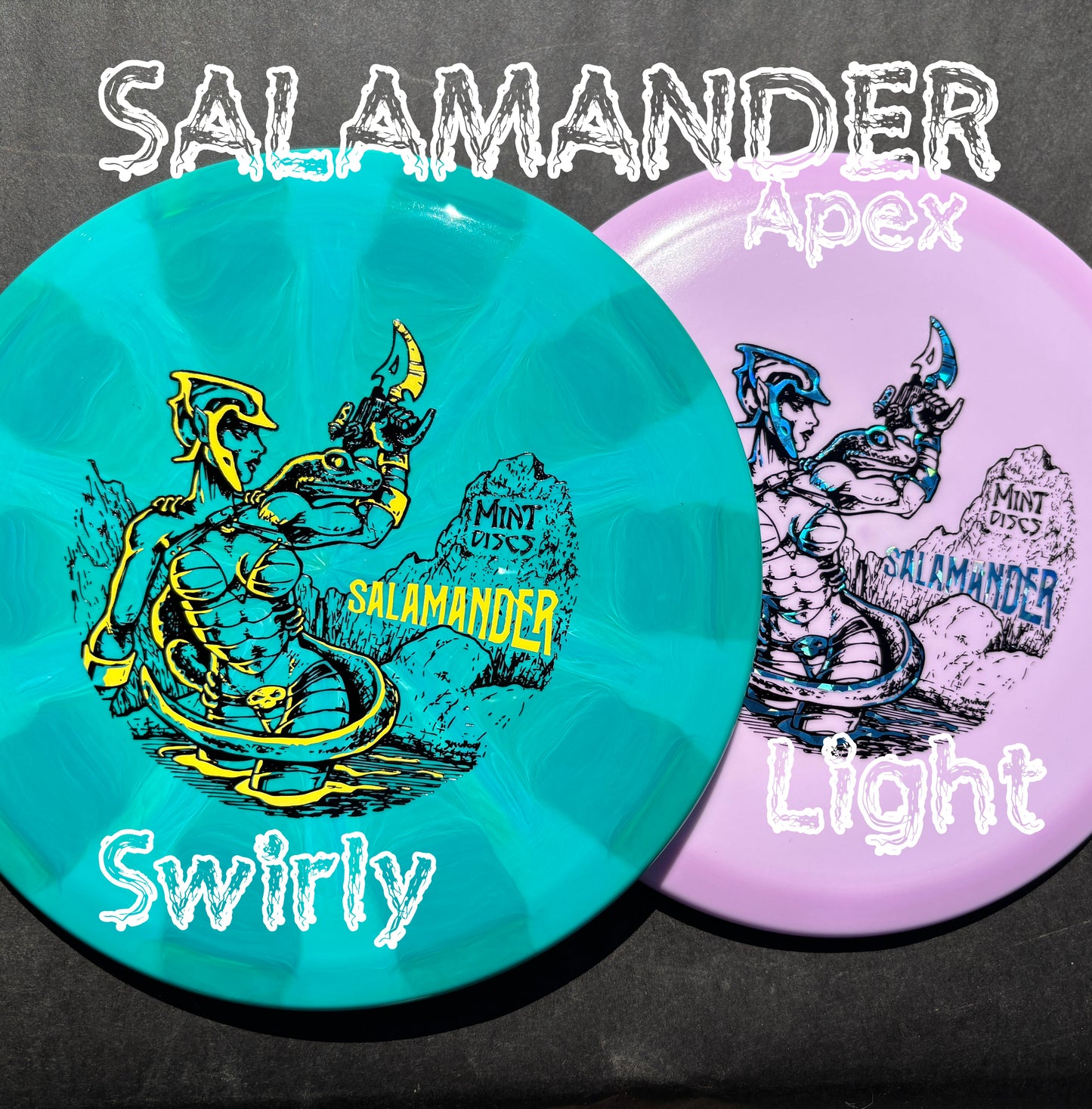 Mint Swirly & Lightweight Apex SALAMANDER (6/6/-2/1)