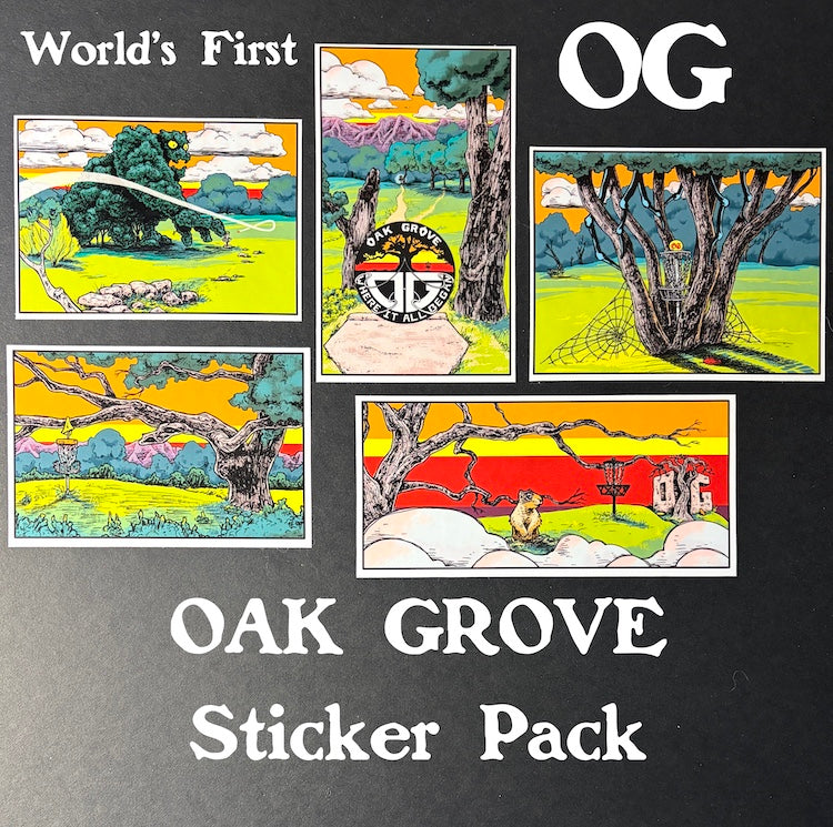 OAK GROVE Sticker Set
