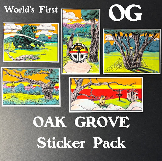 OAK GROVE Sticker Set